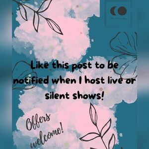 Like This Listing To Be Notified‎ When I Go Live